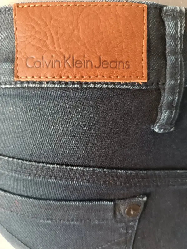 Jean Skinny Femme Calvin Klein Jeans - Taille Basse & Coupe Ajustée taille W28 IMPOSE TON STYLL