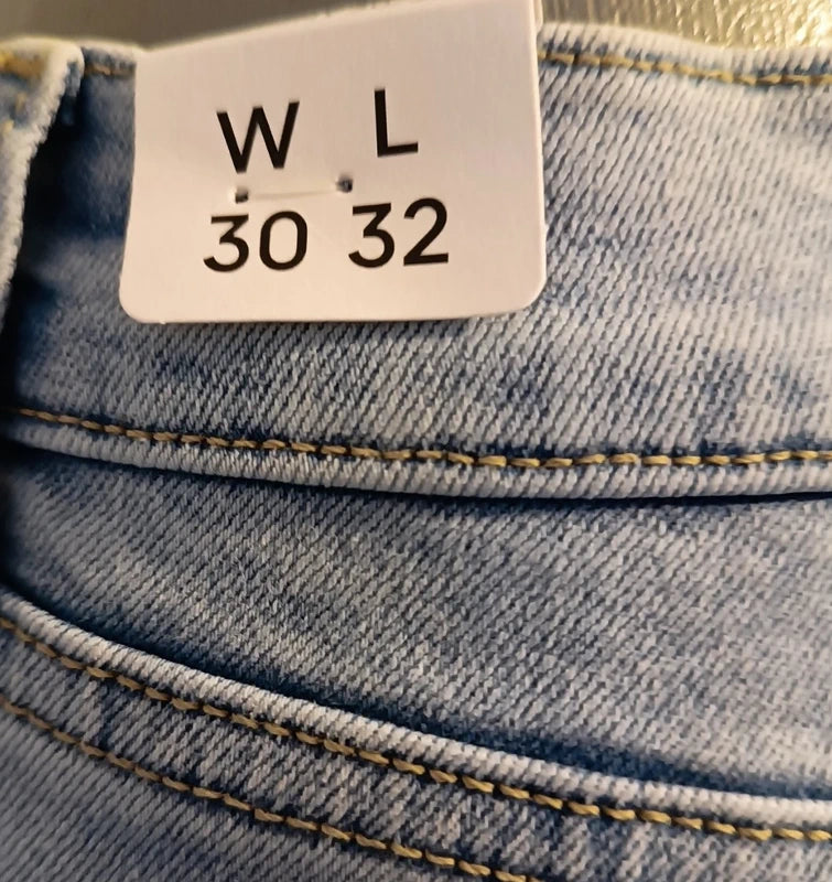 Jean Tommy Jeans Nora Mid Skinny Femme - Bleu Clair Délavé W30xL32 Tommy Jeans