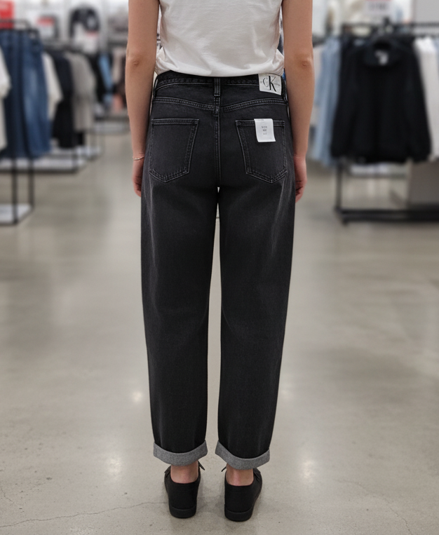 Jean Baggy Calvin Klein Femme - Coupe Ample & Tendance taille W27