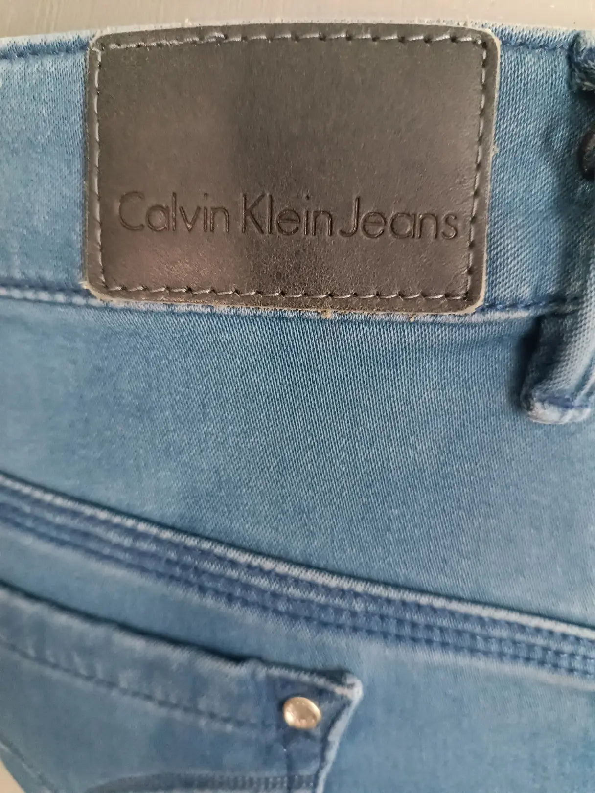 Jean Calvin Klein Femme Body Control W30 - Bleu IMPOSE TON STYLL