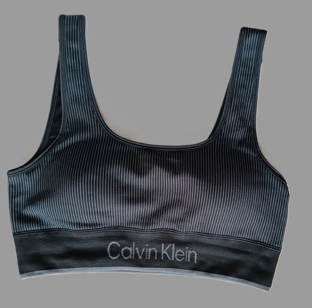Brassière Calvin Klein Seamless Ribbed — Noir taille M