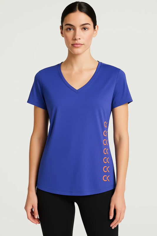 Vue de face Calvin Klein bleu V