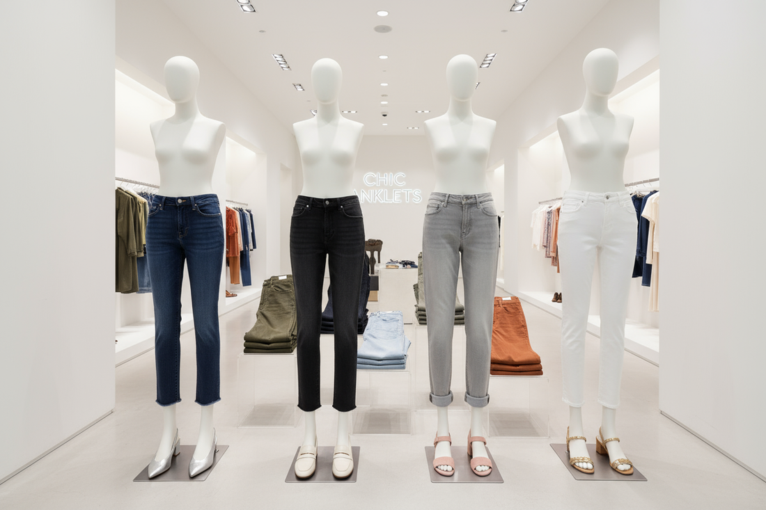 5 Façons de Porter le Jean Ankle : L'Élégance à la Cheville