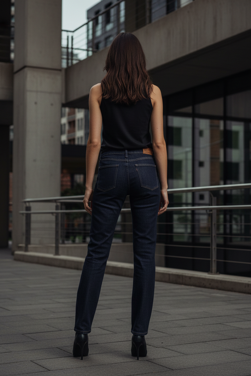 Jean Ungaro Fever Bleu Intense Premium - Coupe Élégante Femme - IMPOSE TON STYLL