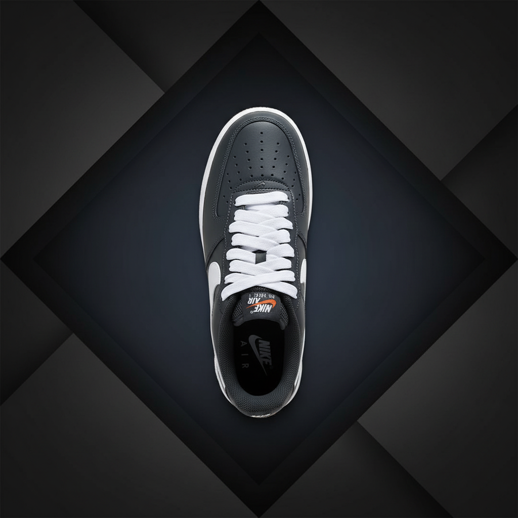 Nike Sneakers Homme Noir - Baskets Mode Premium Cuir et Synthétique