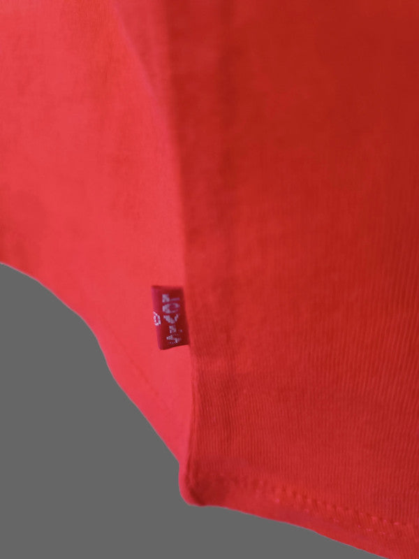 T-shirt Levi’s Femme Rouge – Logo Velours | Look Urban & Authentique Taille : XL