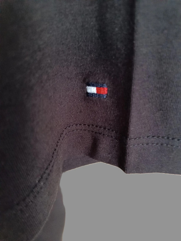 T-shirt Tommy Hilfiger Femme Noir – RELAYED MODAL VNK TOP taille S