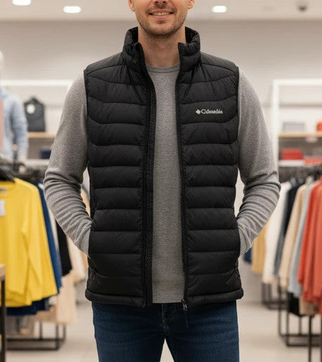 Gilet Matelassé homme Columbia Omni-Heat™ FS Vest - Noir Taille : S