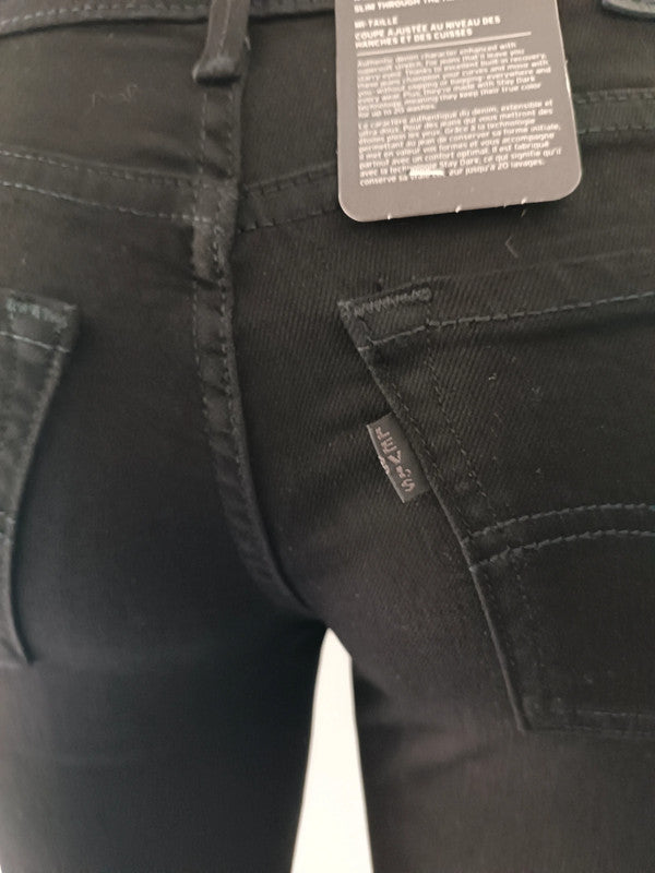 Levi's 711 Skinny Femme noir Taille : W23 L30