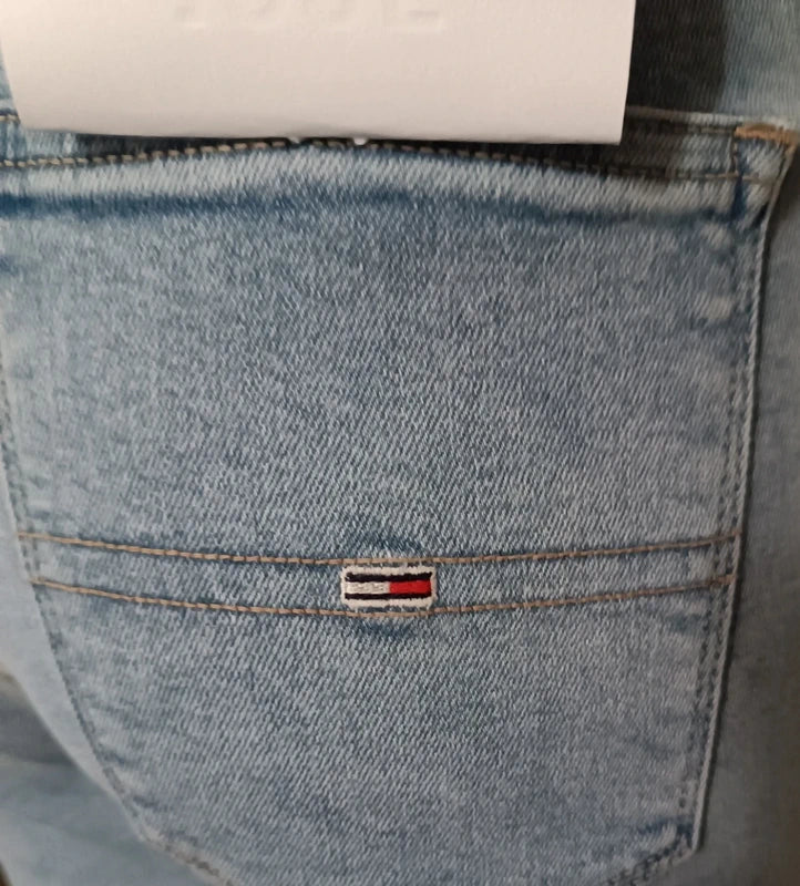 Jean Tommy Jeans Nora Mid Skinny Femme - Bleu Clair Délavé W30xL32 Tommy Jeans