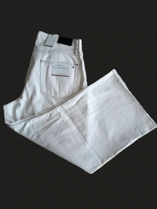 Tommy Hilfiger — Jean Slouchy Regular Waist Ecru | W34 x L30