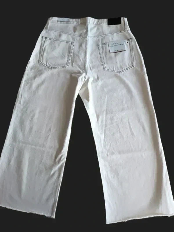 Tommy Hilfiger — Jean Slouchy Regular Waist Ecru | W34 x L30