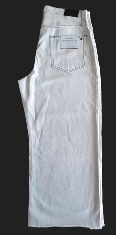 Tommy Hilfiger — Jean Slouchy Regular Waist Ecru | W34 x L30