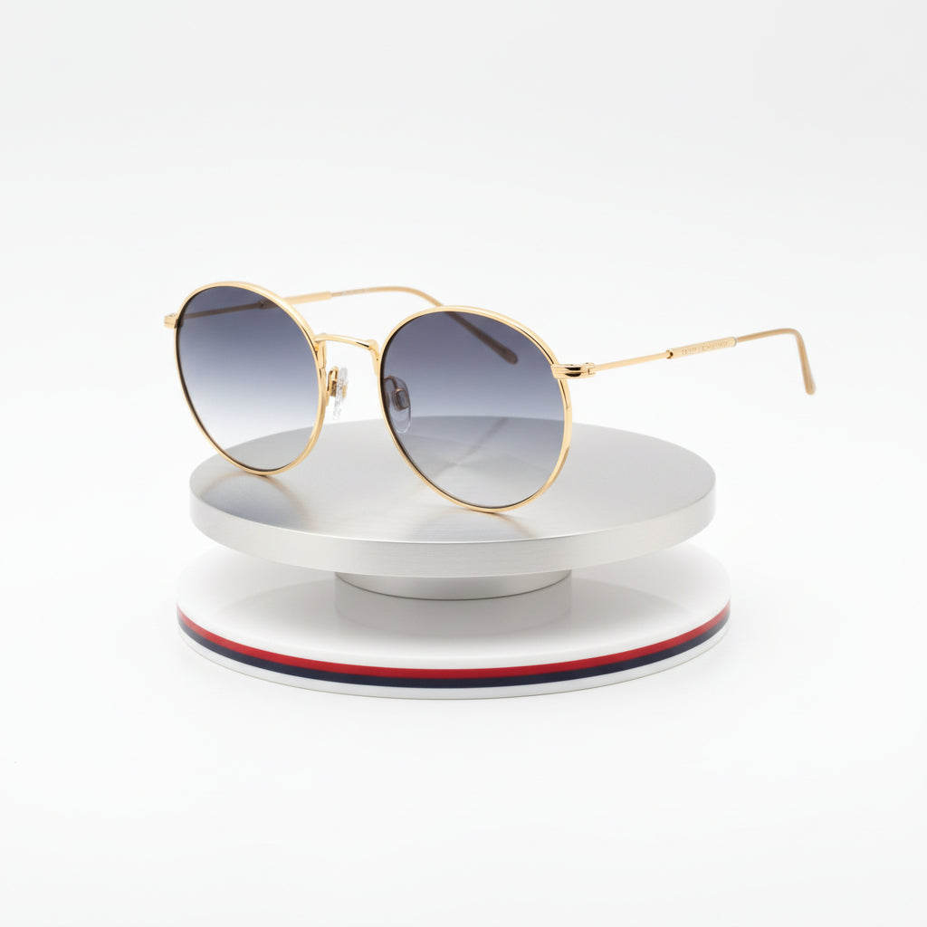 Tommy Hilfiger TH1586S Lunettes de Soleil Doré - Homme Printemps/Été Tommy Hilfiger