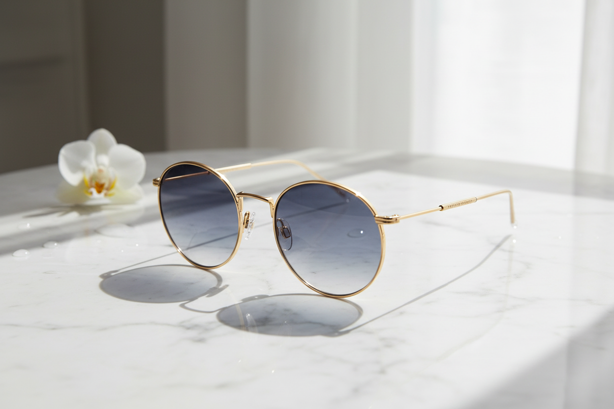 Tommy Hilfiger TH1586S Lunettes de Soleil Doré - Homme Printemps/Été Tommy Hilfiger