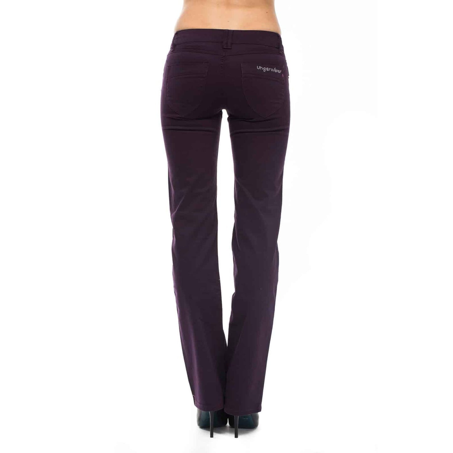 Pantalon Femme Ungaro Fever Prune Premium - Élégance Italienne - IMPOSE TON STYLL