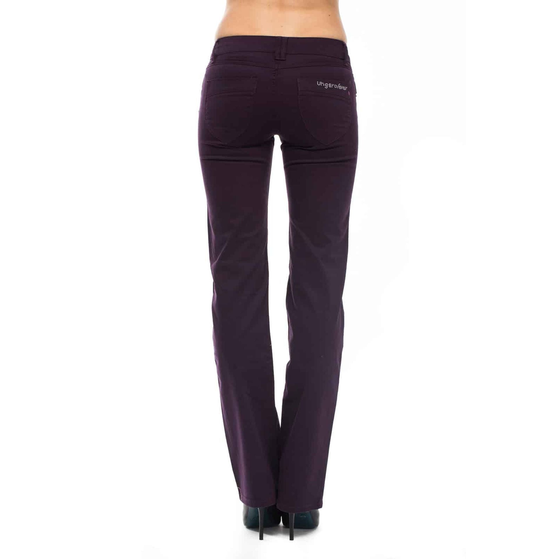 Pantalon Femme Ungaro Fever Prune Premium - Élégance Italienne - IMPOSE TON STYLL