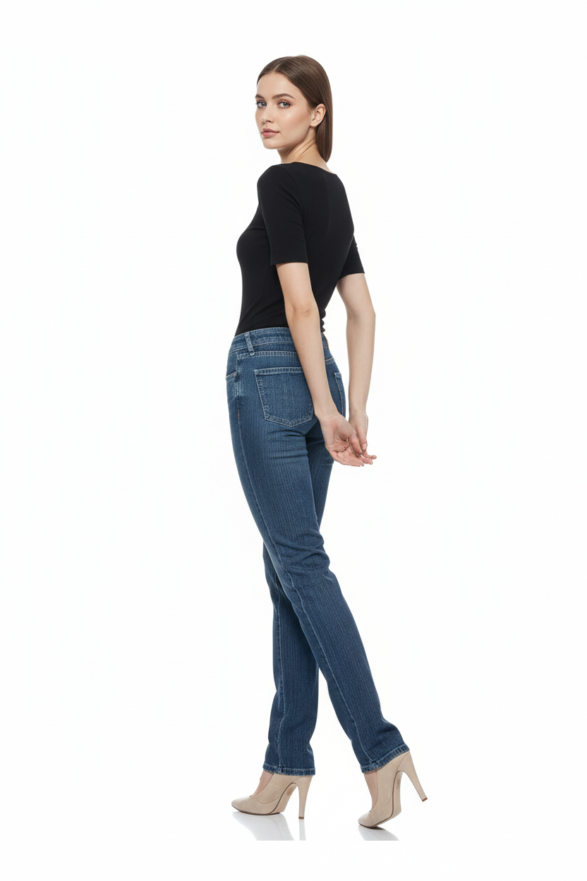 Jean Ungaro Fever Bleu Premium - Coupe Moderne Femme - IMPOSE TON STYLL