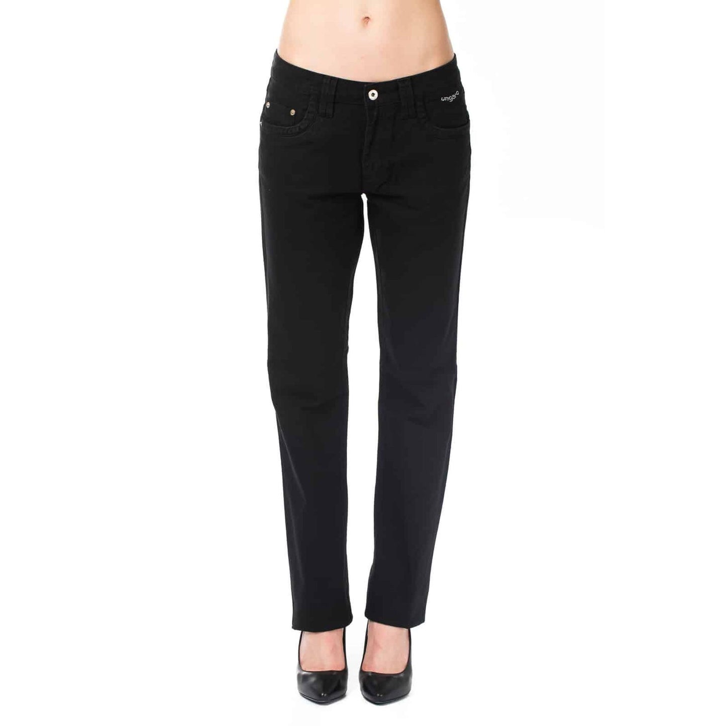 Pantalon Femme Ungaro Fever Noir Premium - Élégance Italienne - IMPOSE TON STYLL