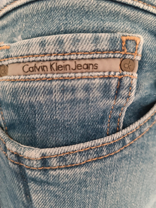 CALVIN KLEIN - Jean Skinny Taille Haute "HR" - Denim Premium taille W28