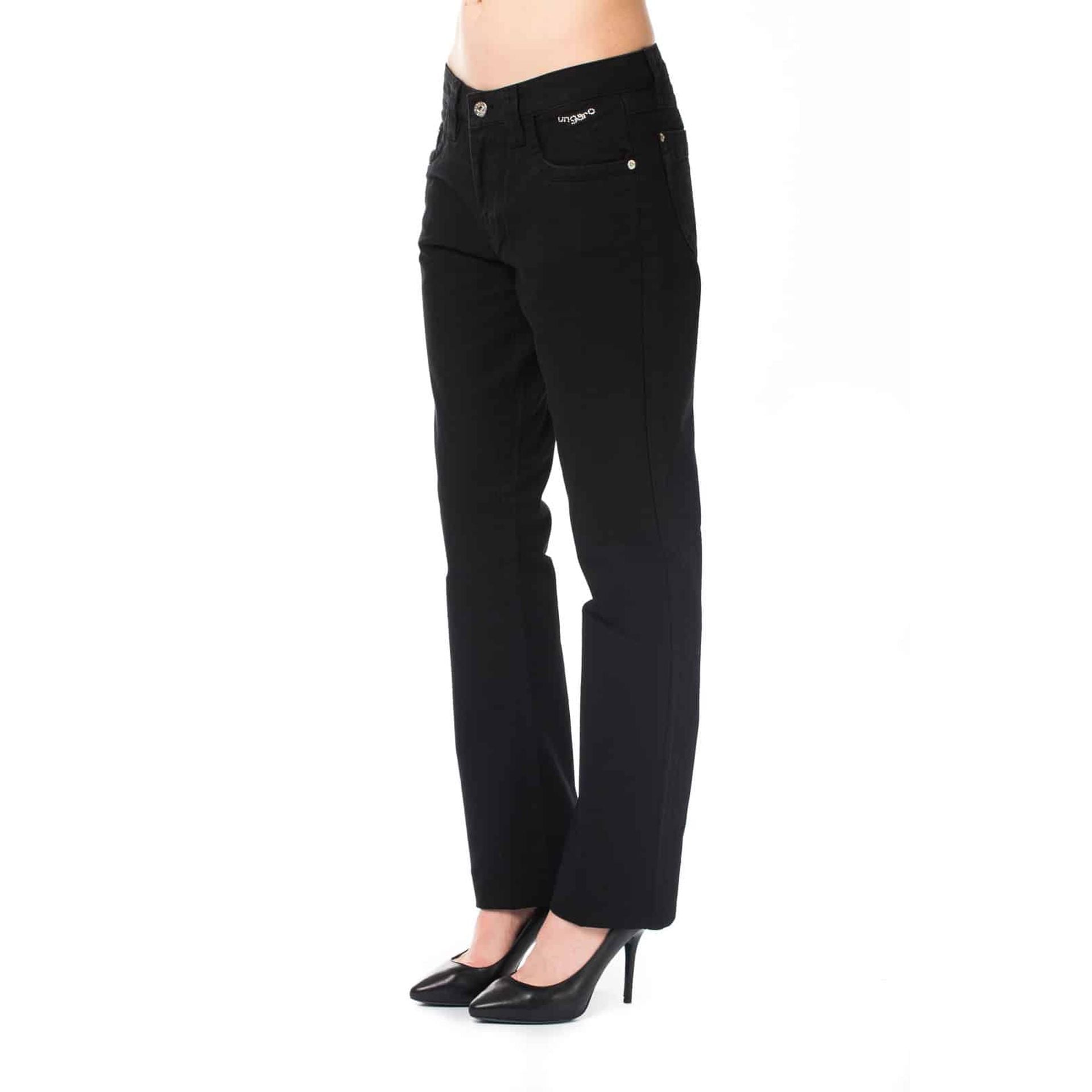 Pantalon Femme Ungaro Fever Noir Premium - Élégance Italienne - IMPOSE TON STYLL