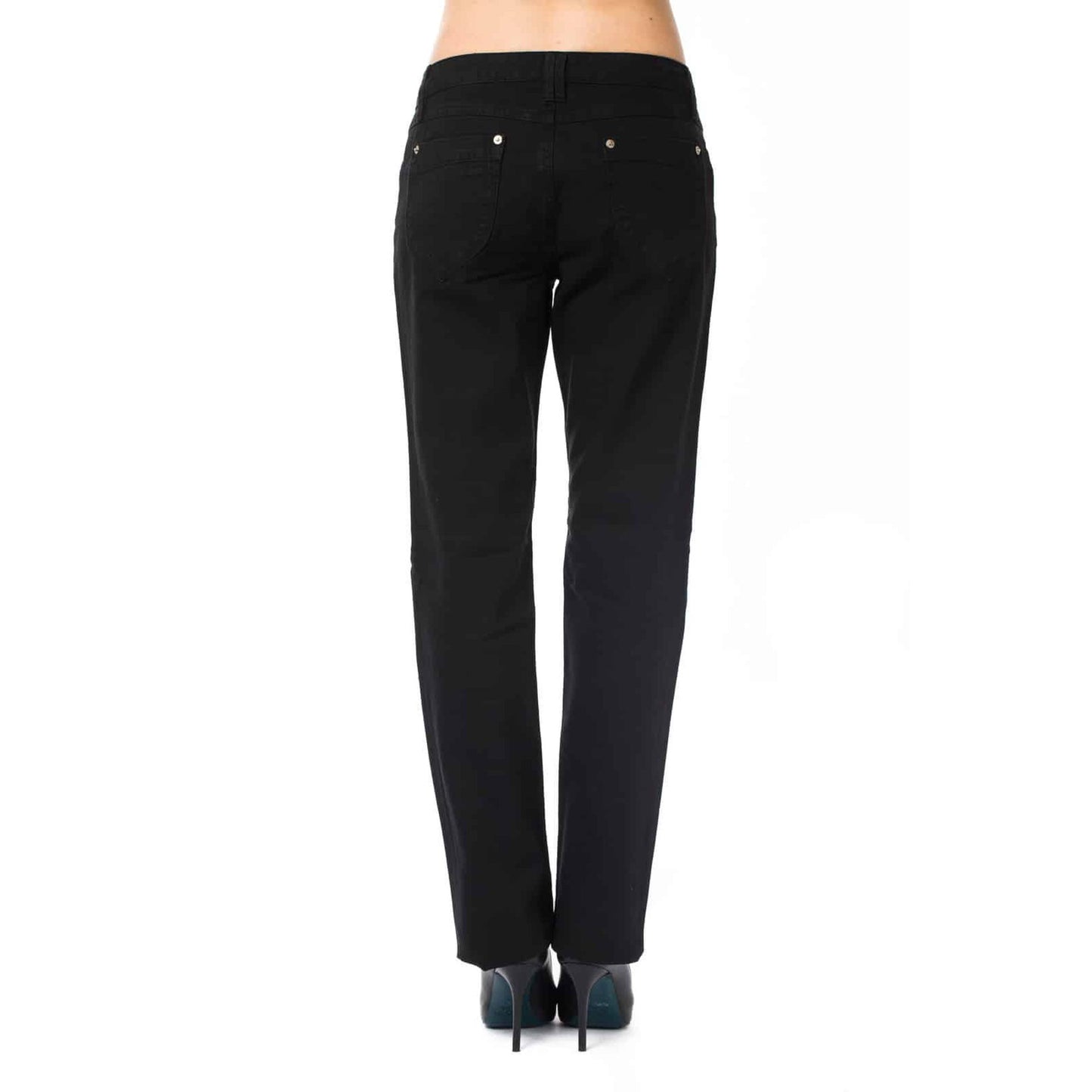 Pantalon Femme Ungaro Fever Noir Premium - Élégance Italienne - IMPOSE TON STYLL