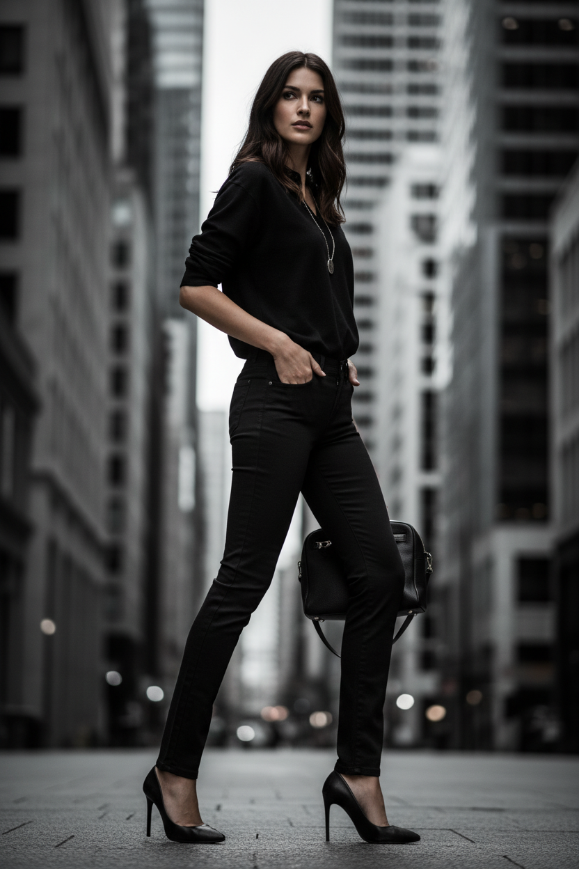 Pantalon Femme Ungaro Fever Noir Premium - Classe Italienne - IMPOSE TON STYLL