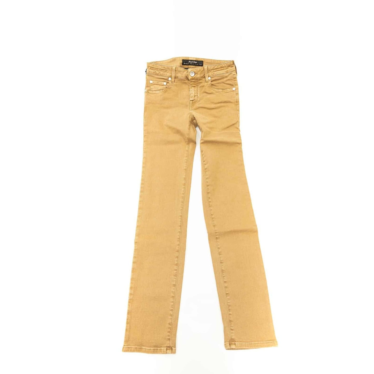 Jean Femme Jacob Cohen Jocelyn Slim Biscotto Beige - Made in Italy - IMPOSE TON STYLL