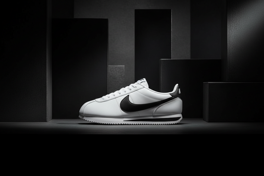 Nike Sneakers Homme Blanc - Baskets Cuir et Synthétique DM4044-105