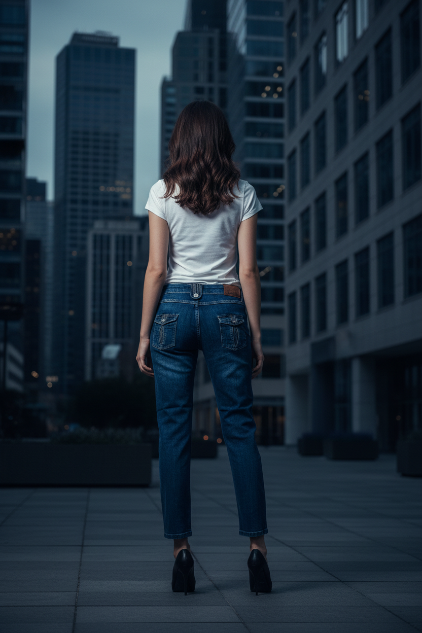 Jean Ungaro Fever Bleu Délavé Premium - Coupe Élégante Femme - IMPOSE TON STYLL