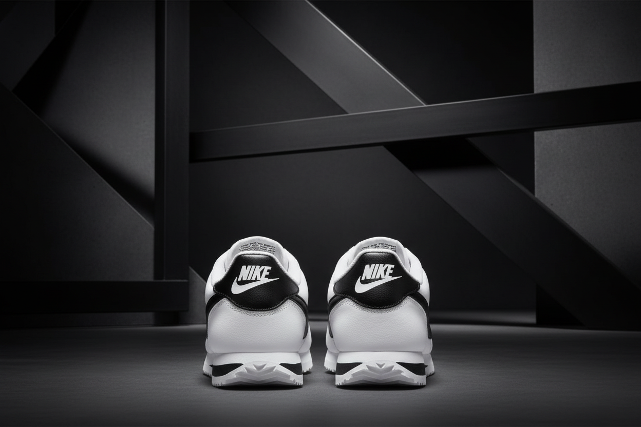 Nike Sneakers Homme Blanc - Baskets Cuir et Synthétique DM4044-105