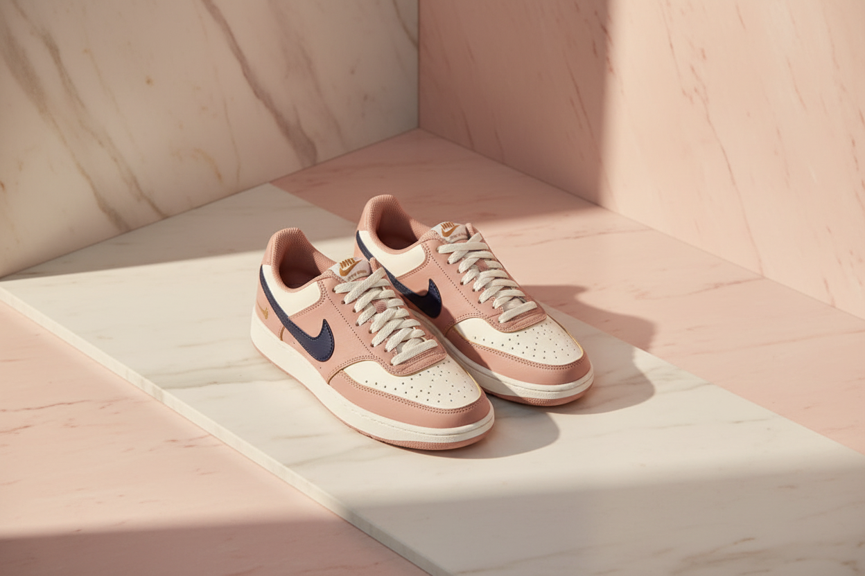 Nike Sneakers Femme Rose - Baskets Mode Confort Premium