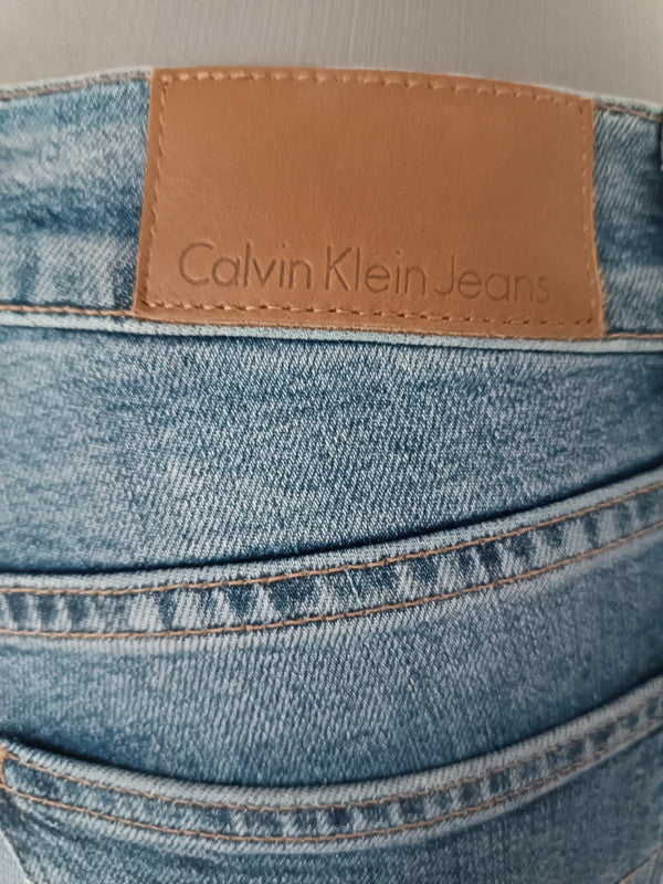 Jean Calvin Klein Droit Ombré - Coupe Straight & Taille Mi-Haute taille W26
