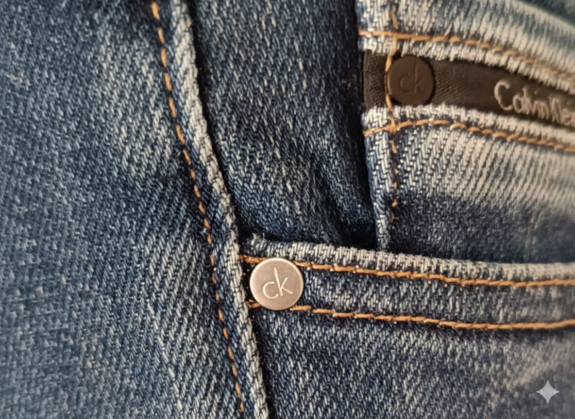 Jean Femme Calvin Klein Skinny Ankle Raw - Sandy Beach Dark Taille W28