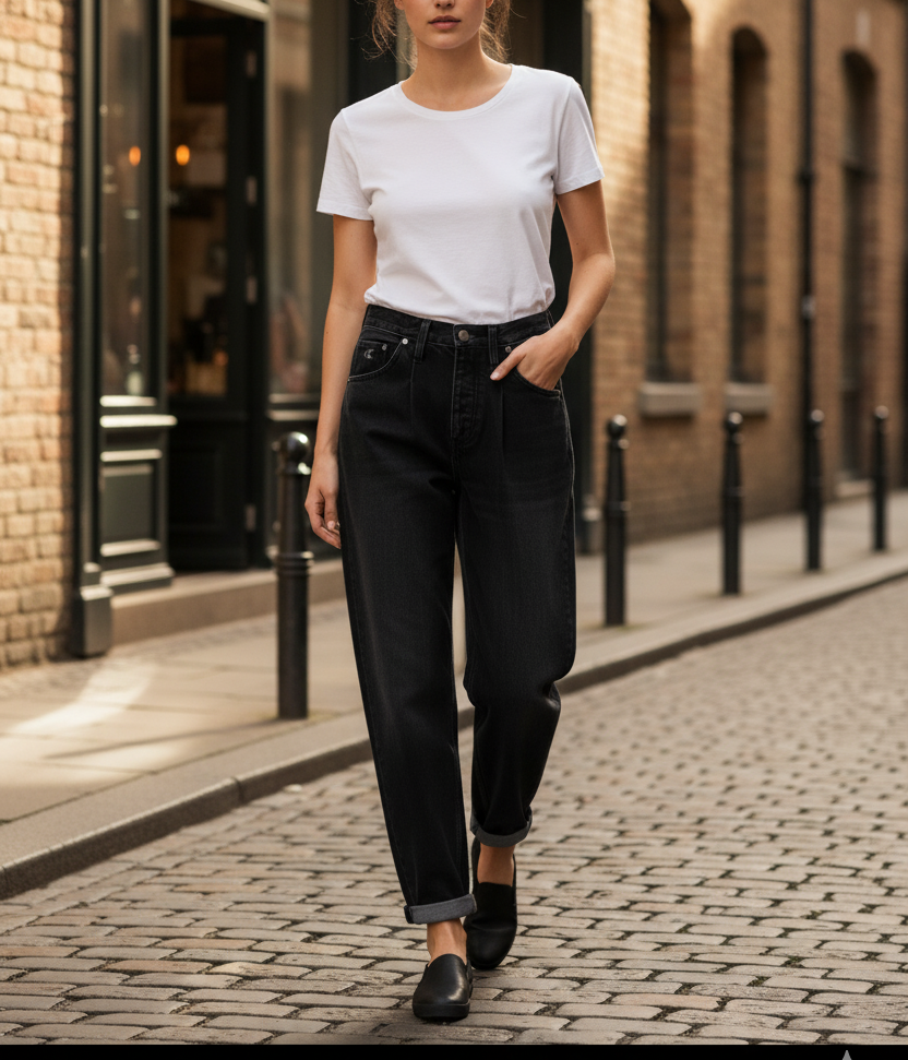 Jean Calvin Klein femme W27 vue de face coupe moderne