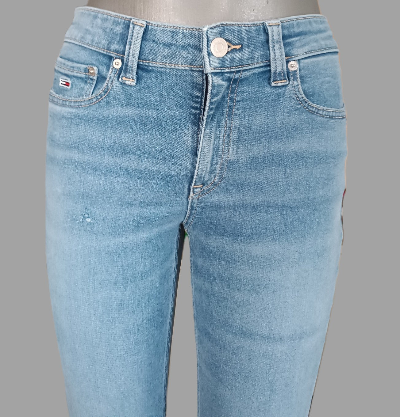Jean Femme Tommy Jeans Nora Mid Skinny Bleu Clair - W27 L32 Tommy Jeans