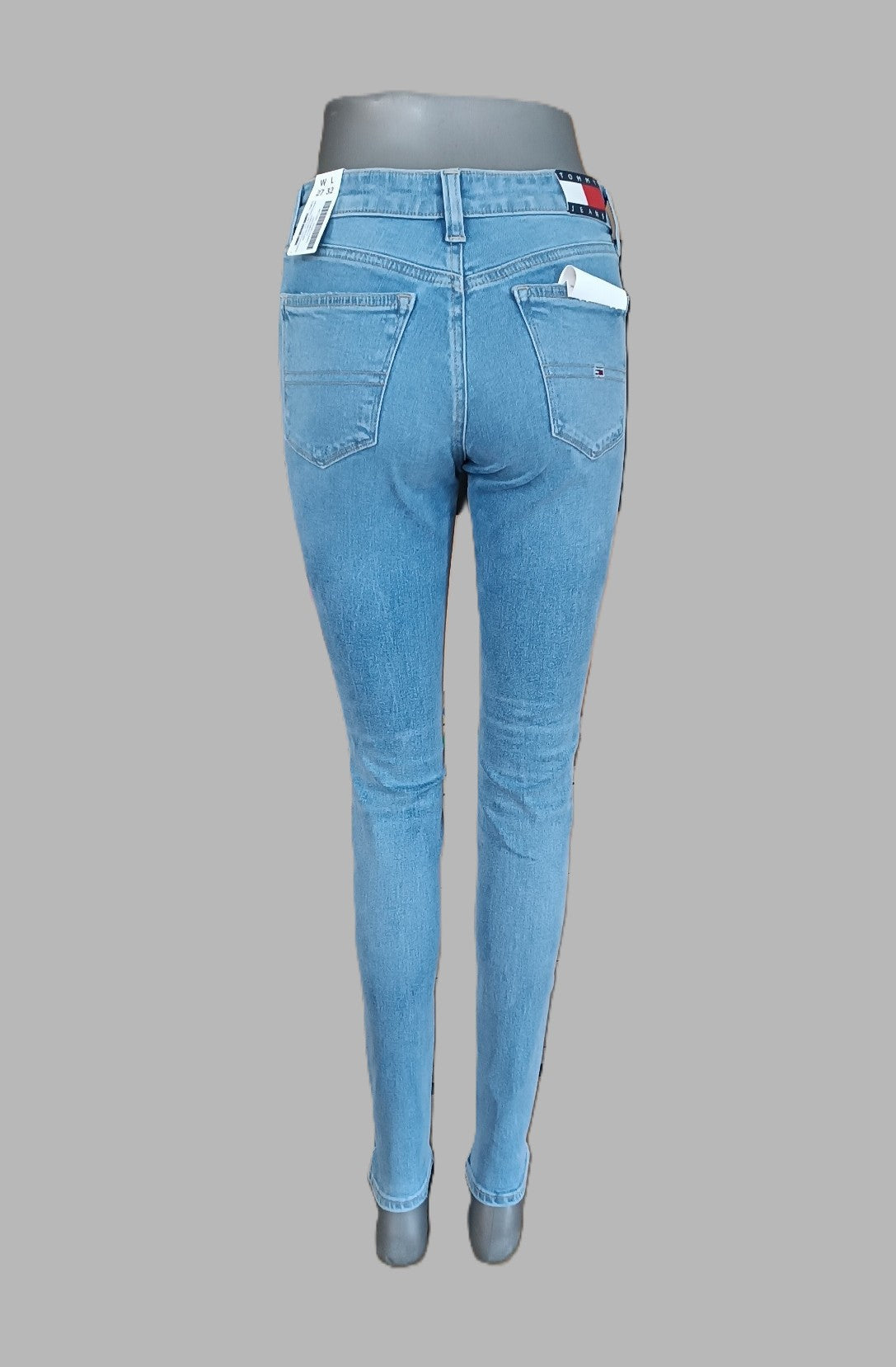 Jean Femme Tommy Jeans Nora Mid Skinny Bleu Clair - W27 L32 Tommy Jeans