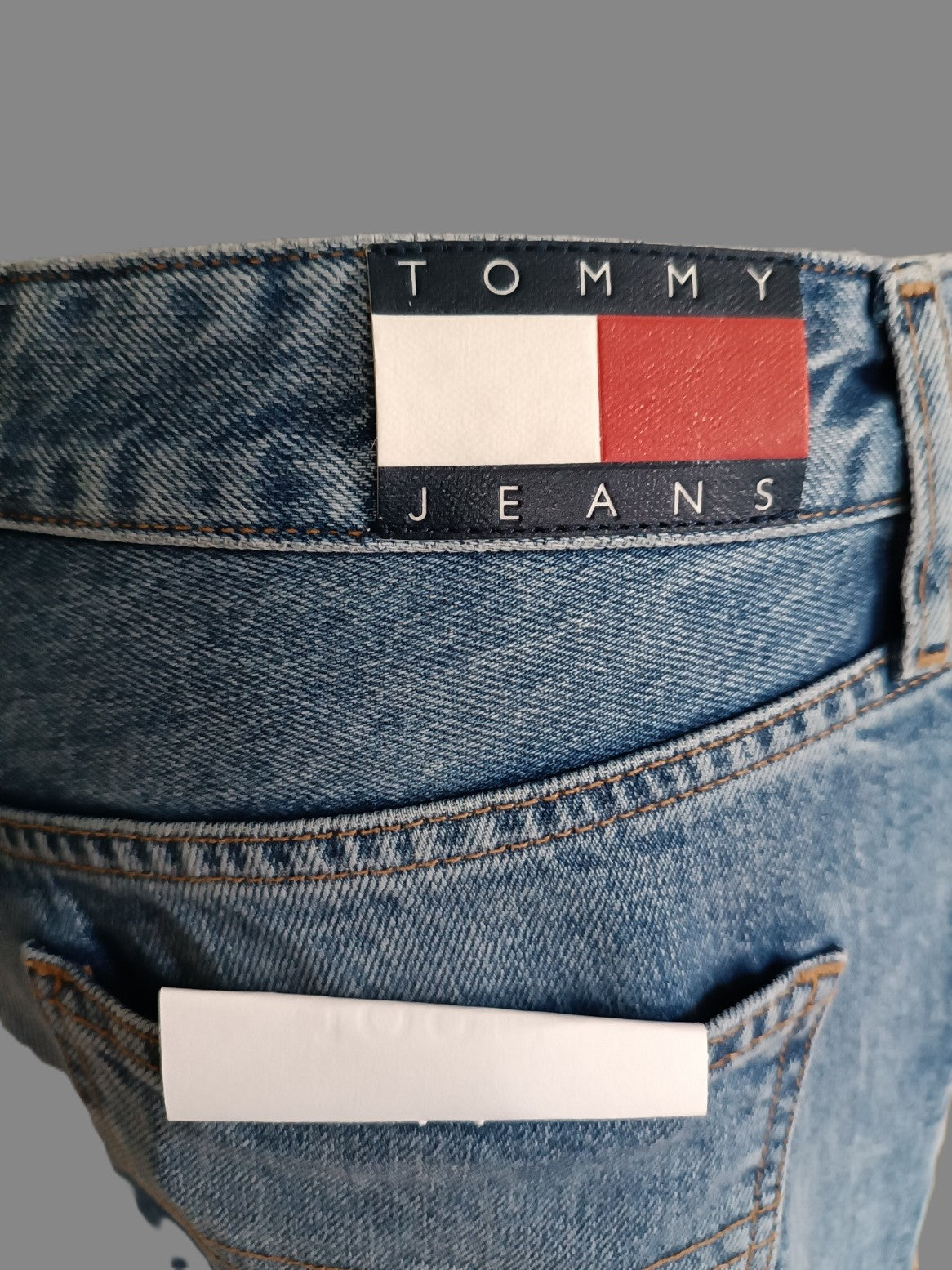 Jean Tommy Jeans Femme Straight Leg Medium Blue Délavé - SOPHIE LW STR Taille : W27 L32 Tommy Jeans