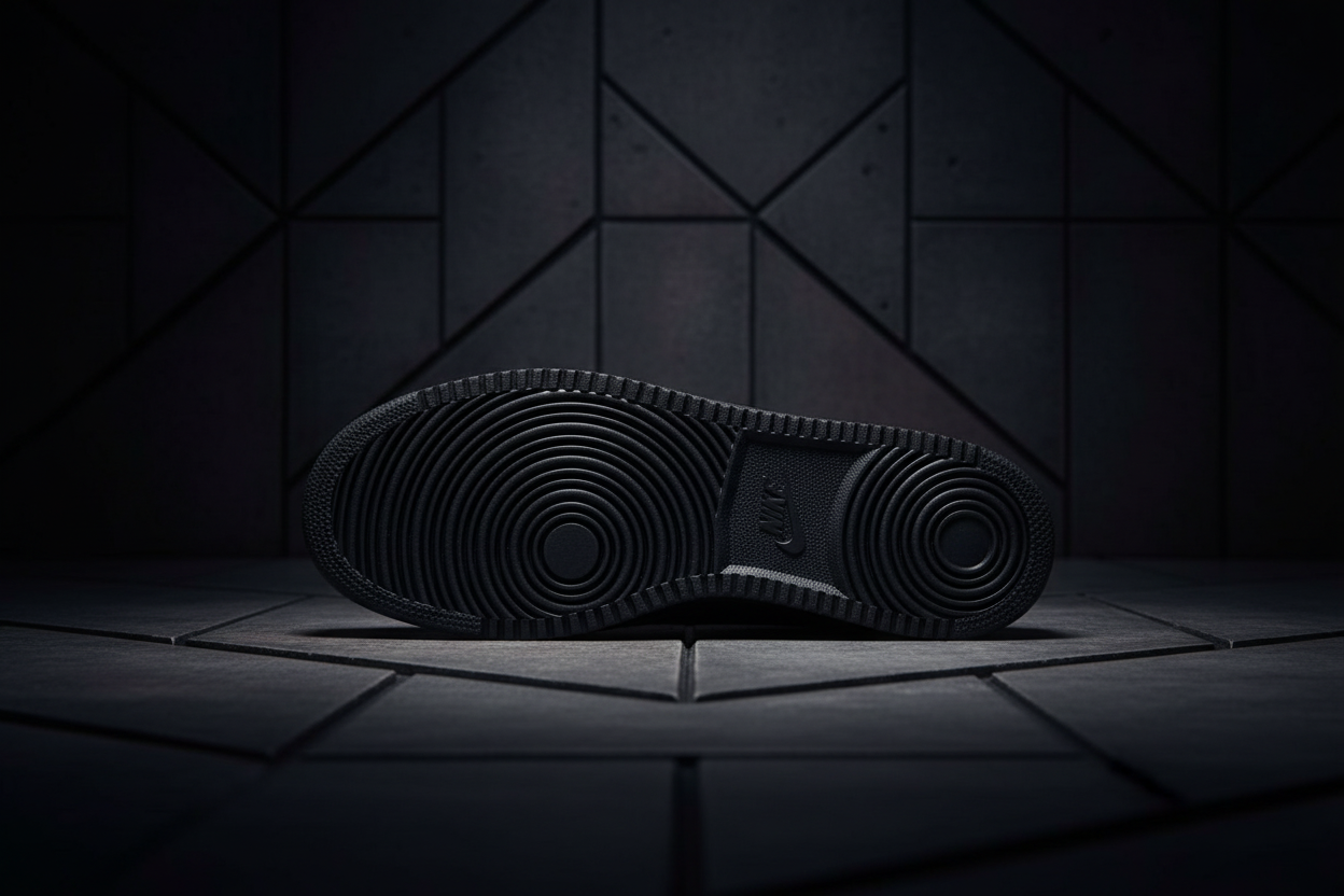 Nike Sneakers Homme Noir - Baskets Mode Premium Cuir et Synthétique