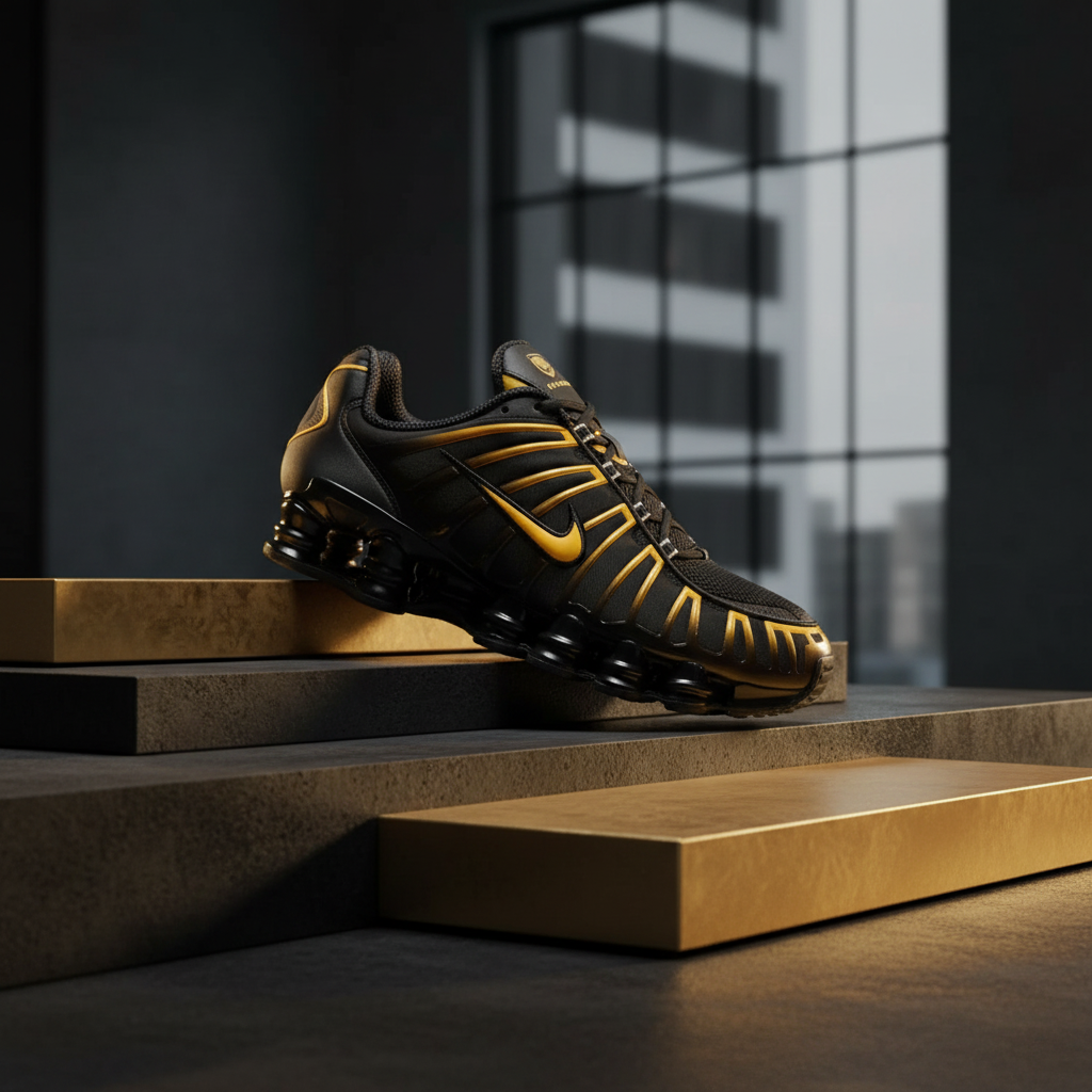 Nike Air Max Sneakers Homme - Noir Cuir & Synthétique