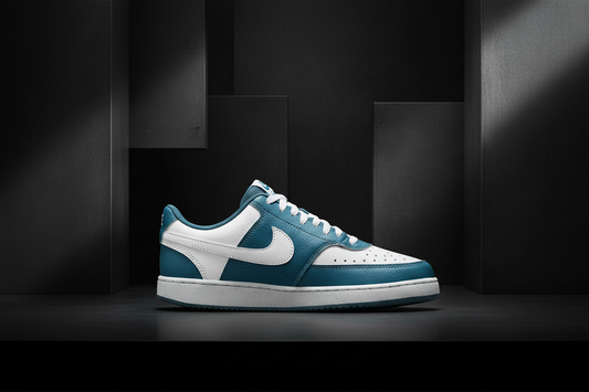 Nike Sneakers Femme Blanc Vert - Baskets Mode Confort Premium