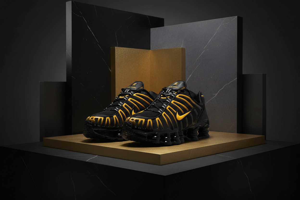 Nike Air Max Sneakers Homme - Noir Cuir & Synthétique