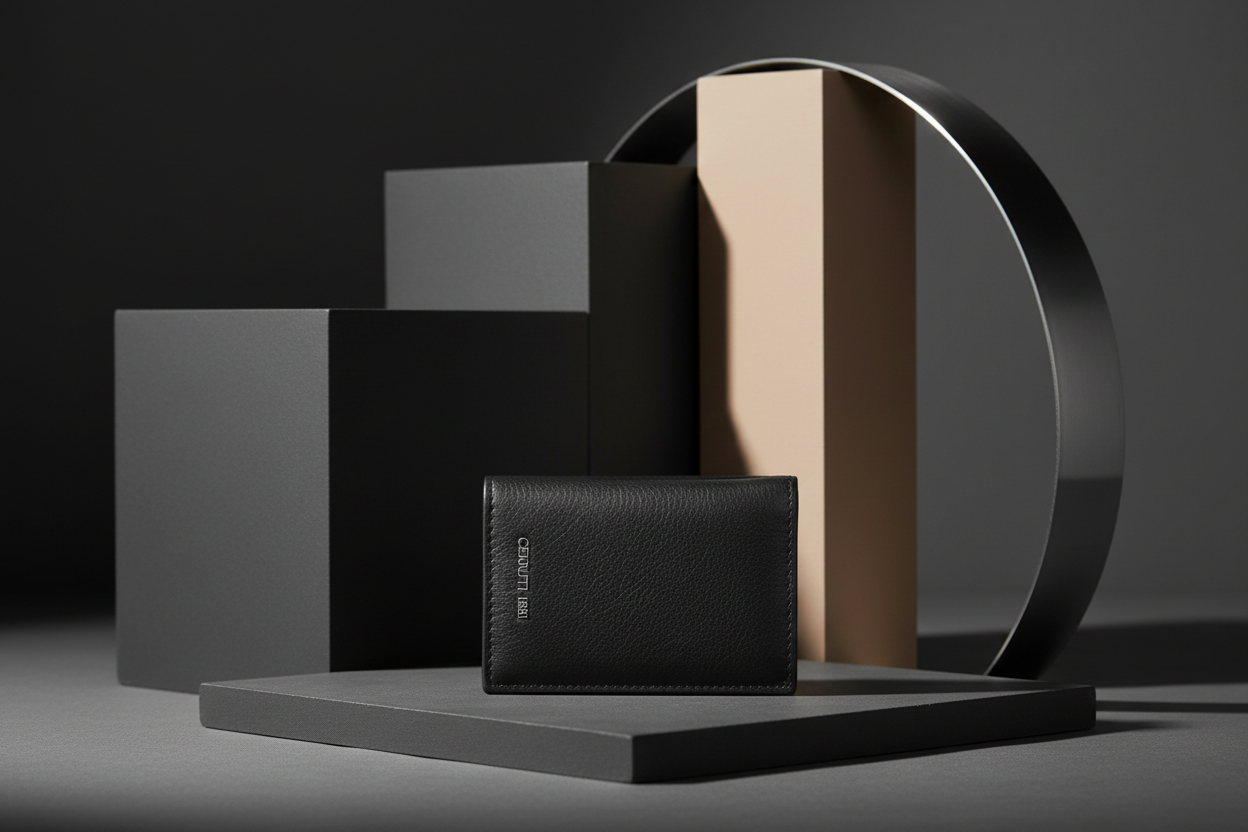 Portefeuille Cerruti 1881 Homme Noir - Cuir Premium Italien - IMPOSE TON STYLL