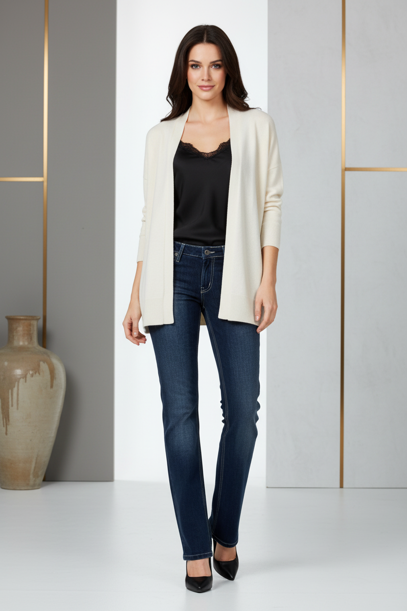 Jean Femme Bleu Ungaro Fever - Denim Premium Made in Italy