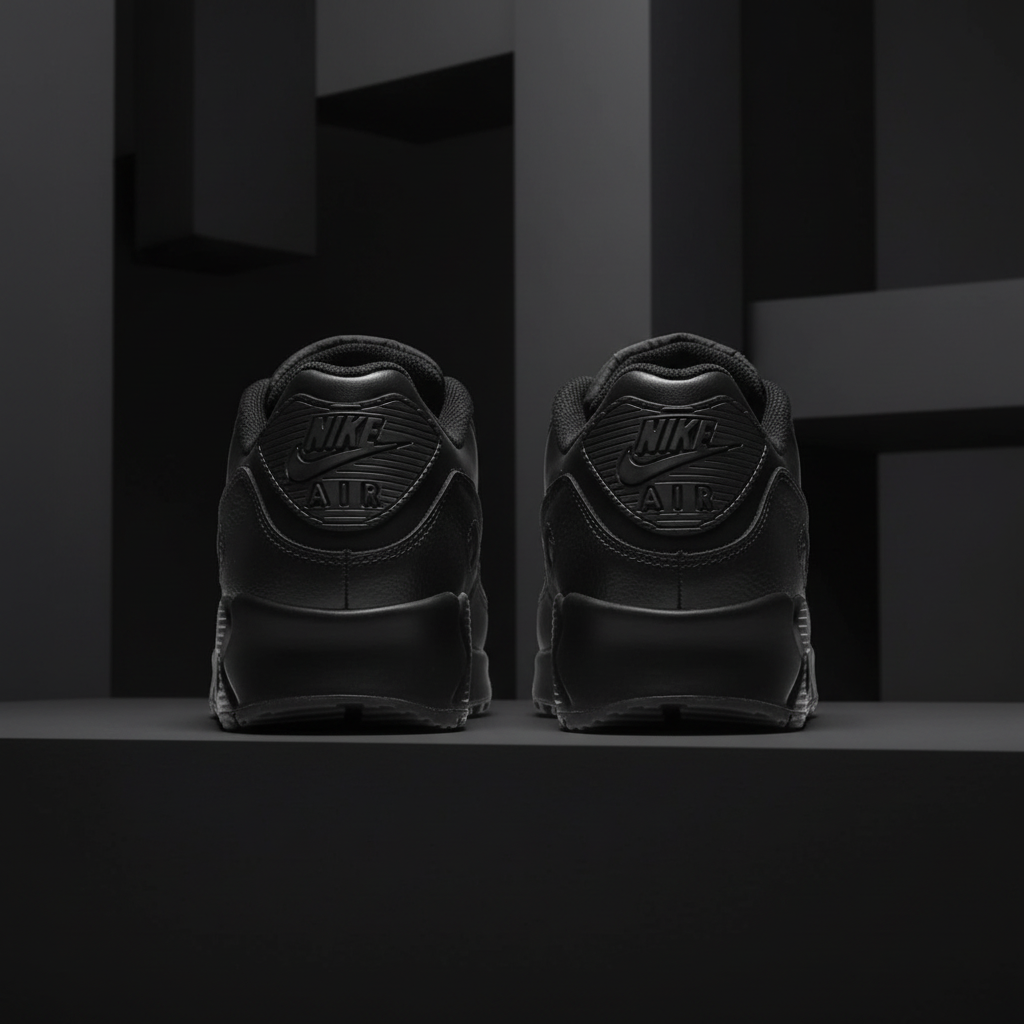 Nike Sneakers Homme Noir - Baskets Cuir et Synthétique CZ5594-001