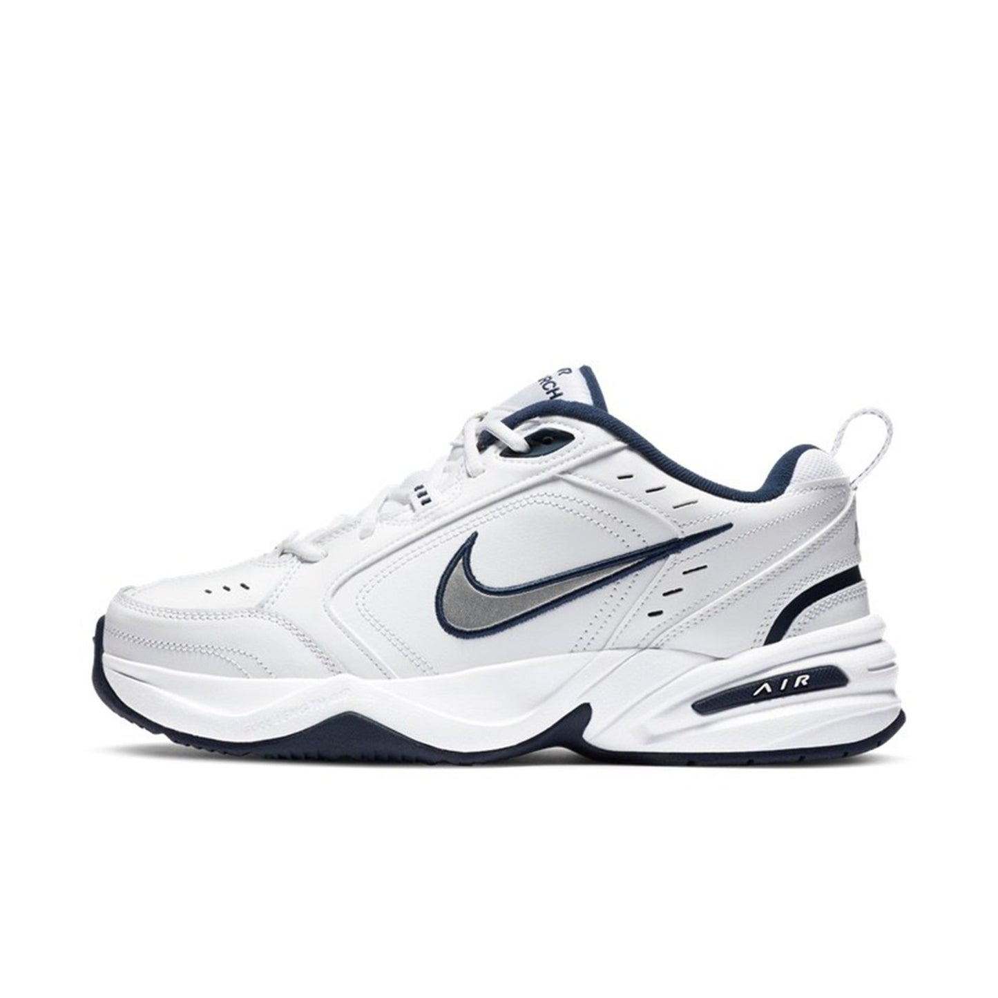 Nike Sneakers Homme Blanc - Baskets Cuir Premium 415445-102