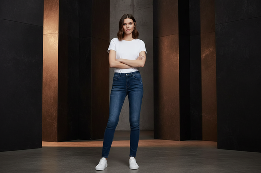 Jean Femme Calvin Klein Mid Rise Super Skinny W29xL32 IMPOSE TON STYLL