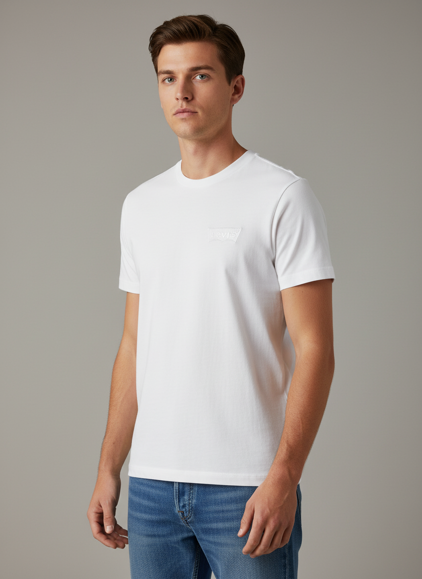 T-shirt Levi's Relaxed Fit Homme Blanc taille XL