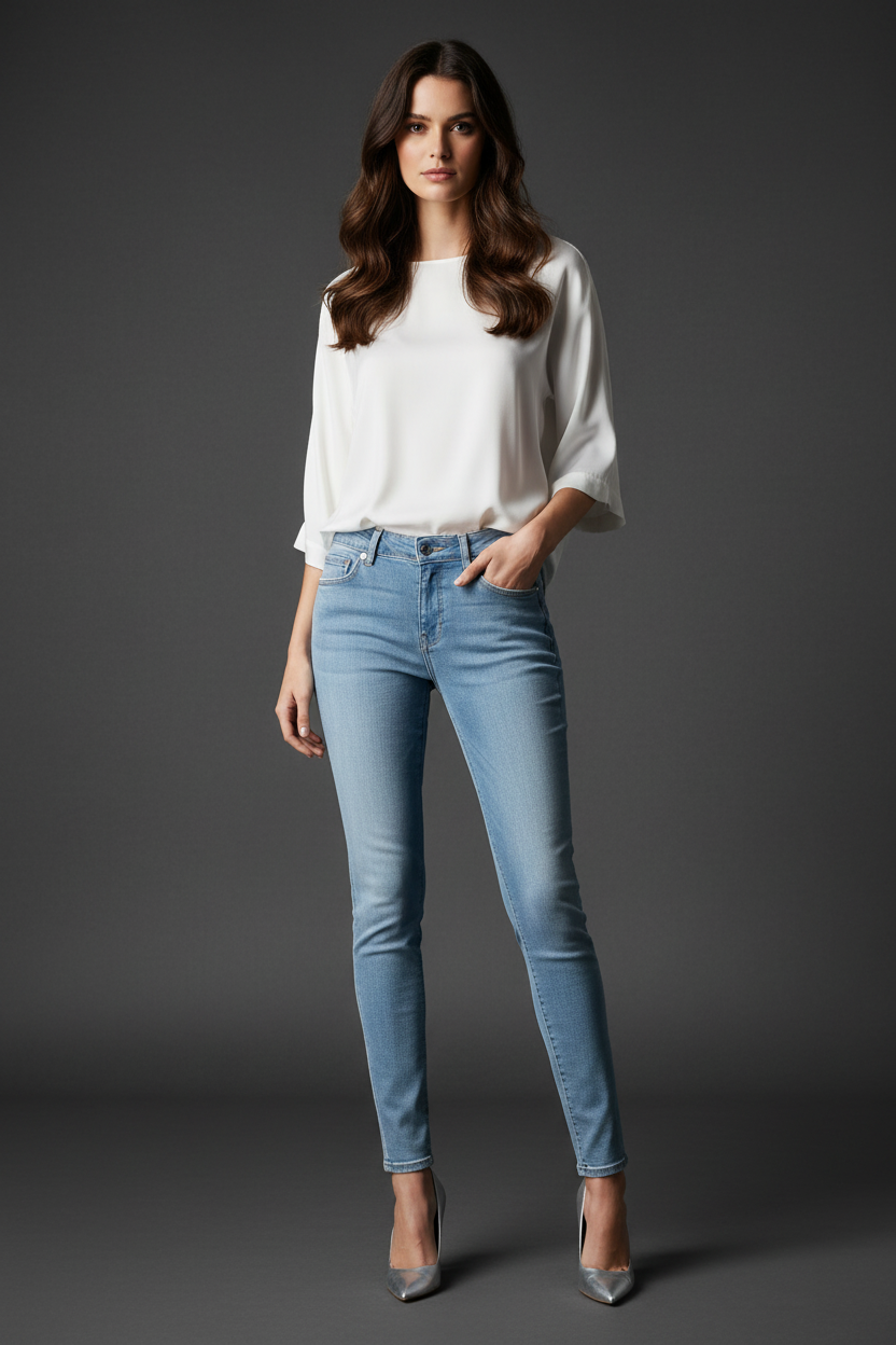 Tommy Jeans Nora Skinny – Vue de face