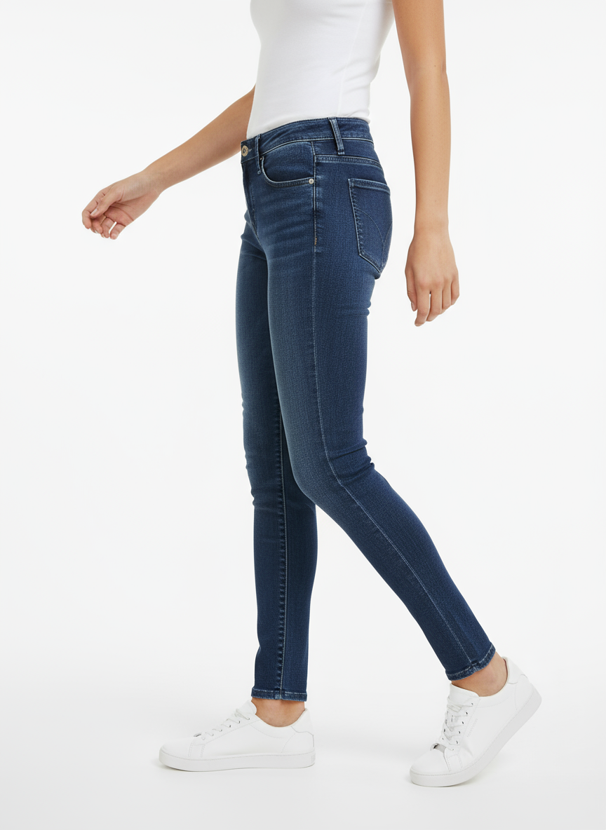Jean Femme Calvin Klein Mid Rise Super Skinny W29xL32